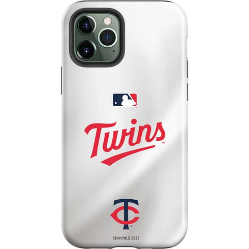 MLB Minnesota Twins Home Jersey iPhone 12 Pro Impact Case