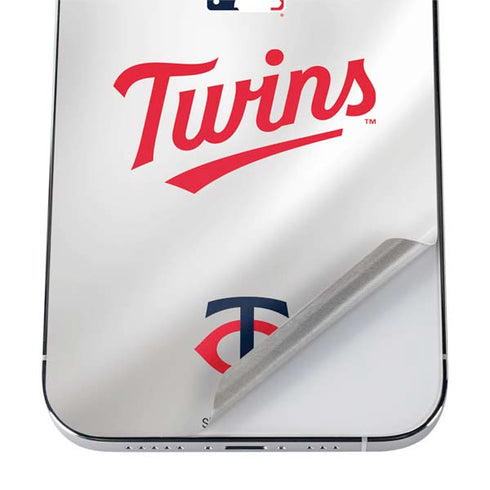 MLB Minnesota Twins Home Jersey iPhone 12 Pro Skin