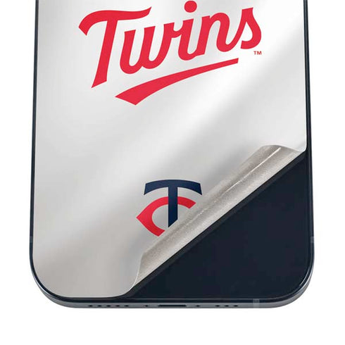 MLB Minnesota Twins Home Jersey iPhone 12 Skin