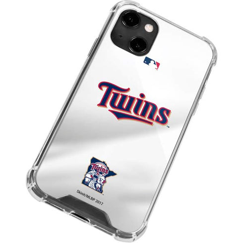 MLB Minnesota Twins Home Jersey iPhone 13 Clear Case
