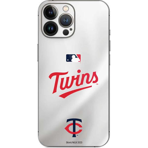 MLB Minnesota Twins Home Jersey iPhone 13 Pro Max Skin