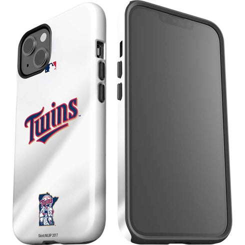 MLB Minnesota Twins Home Jersey iPhone 15 Impact Case
