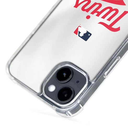 MLB Minnesota Twins Home Jersey iPhone 15 Plus MagSafe Case