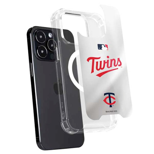 MLB Minnesota Twins Home Jersey iPhone 15 Pro MagSafe Case