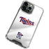 MLB Minnesota Twins Home Jersey iPhone 14 Pro Max Clear Case
