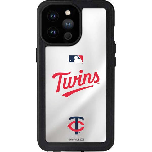 MLB Minnesota Twins Home Jersey iPhone 14 Pro Max Waterproof Case