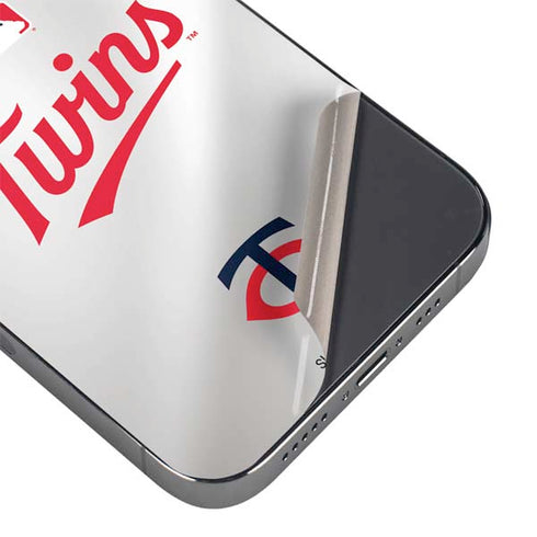 MLB Minnesota Twins Home Jersey iPhone 14 Pro Skin