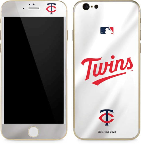 MLB Minnesota Twins Home Jersey iPhone 6/6s Skin