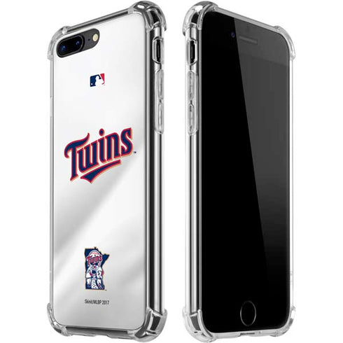 MLB Minnesota Twins Home Jersey iPhone 7/8 Plus Clear Case