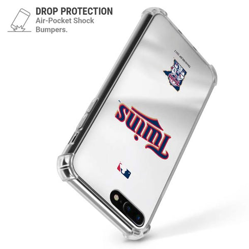 MLB Minnesota Twins Home Jersey iPhone 7/8 Plus Clear Case