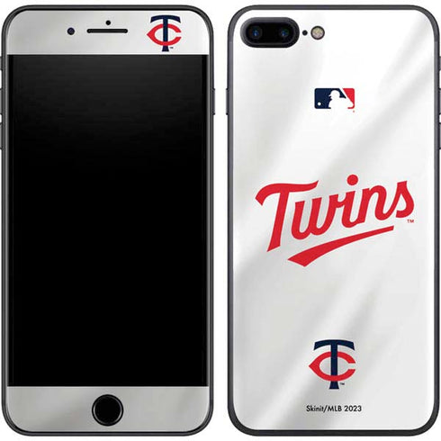 MLB Minnesota Twins Home Jersey iPhone 8 Plus Skin