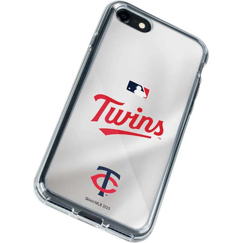 MLB Minnesota Twins Home Jersey iPhone SE (2nd & 3rd Gen) Clear Case