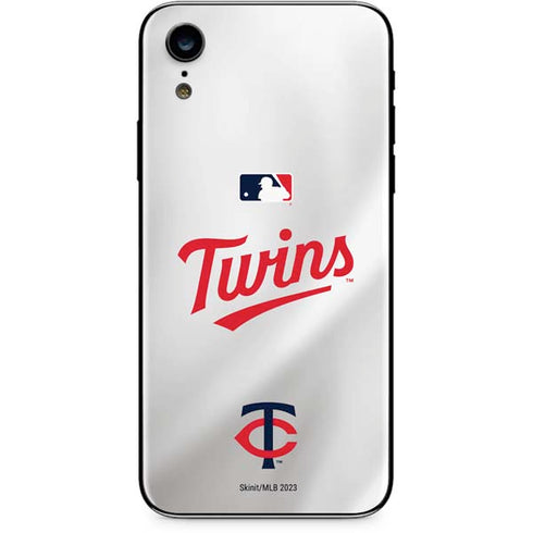 MLB Minnesota Twins Home Jersey iPhone XR Skin