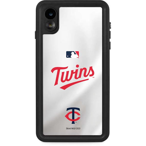 MLB Minnesota Twins Home Jersey iPhone XR Waterproof Case