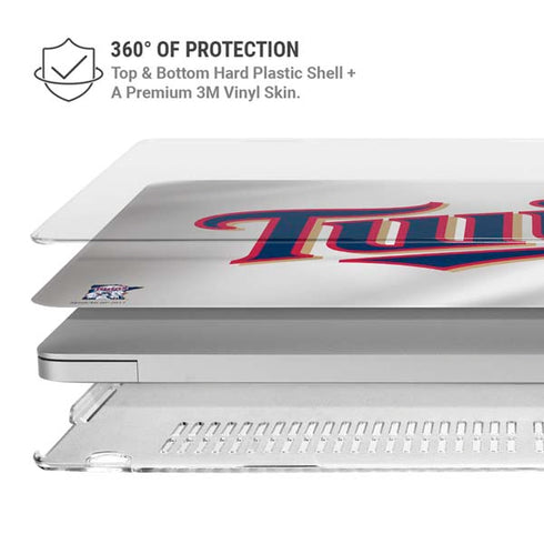 MLB Minnesota Twins Home Jersey MacBook Air 13in M1 (2021) Case plus Skin