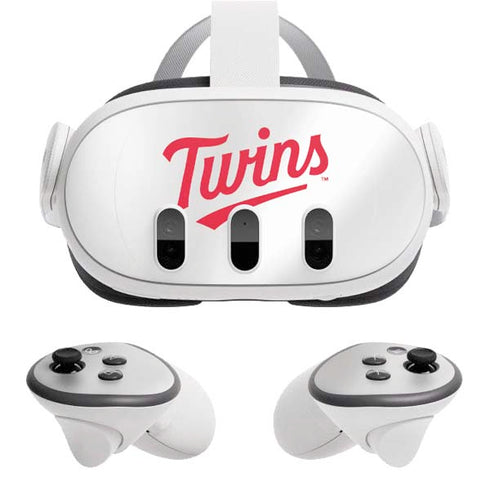 MLB Minnesota Twins Home Jersey Meta Quest 3 Skin