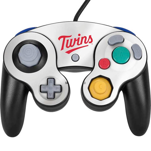 MLB Minnesota Twins Home Jersey Nintendo GameCube Controller Skin