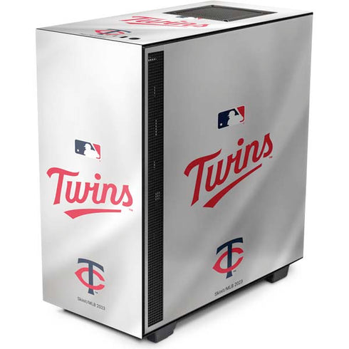 MLB Minnesota Twins Home Jersey NZXT H510 Compact ATX Mid-Tower Case Skin