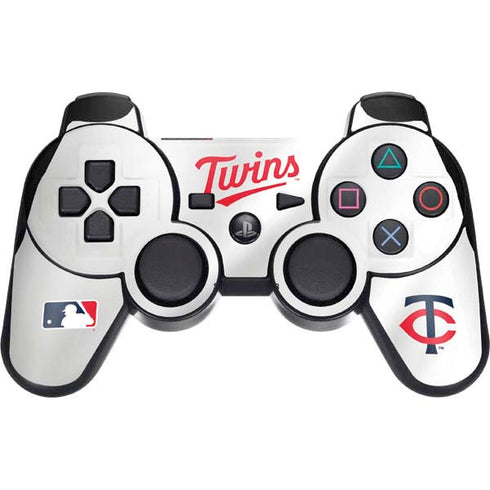 MLB Minnesota Twins Home Jersey PS3 Dual Shock wireless controller Skin