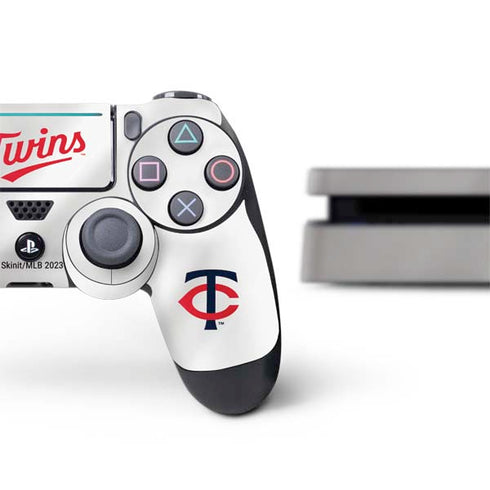 MLB Minnesota Twins Home Jersey PS4 Slim Bundle Skin