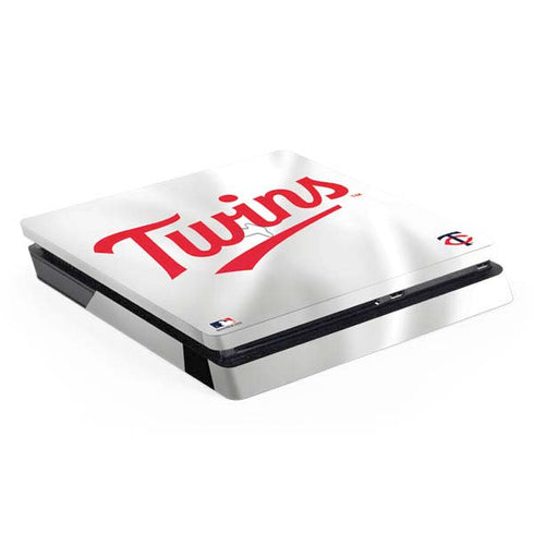 MLB Minnesota Twins Home Jersey PS4 Slim Skin