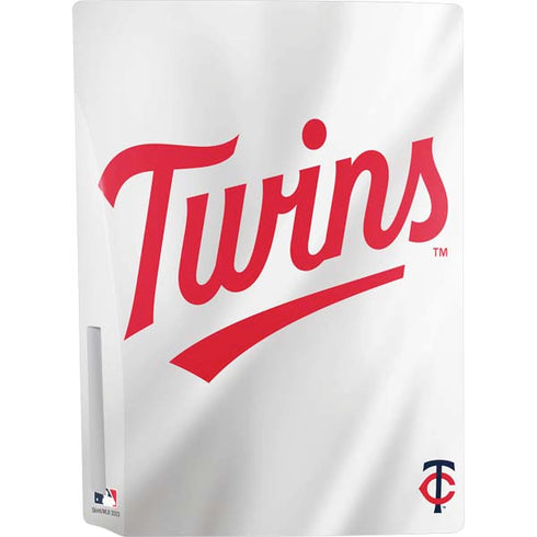 MLB Minnesota Twins Home Jersey PS5 Console Skin