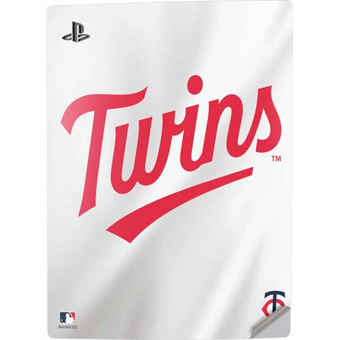 MLB Minnesota Twins Home Jersey PS5 Digital Edition Console Skin
