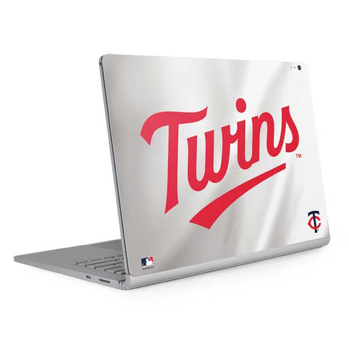 MLB Minnesota Twins Home Jersey Surface Book 2 13.5in Skin