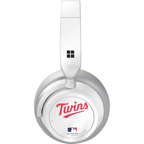 MLB Minnesota Twins Home Jersey Surface Headphones Skin