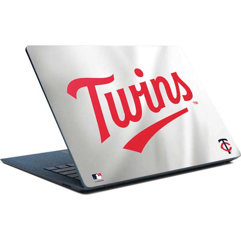 MLB Minnesota Twins Home Jersey Surface Laptop Skin