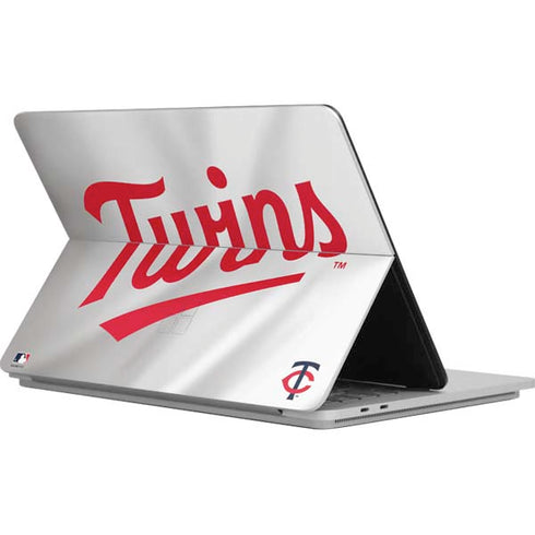 MLB Minnesota Twins Home Jersey Surface Laptop Studio Skin