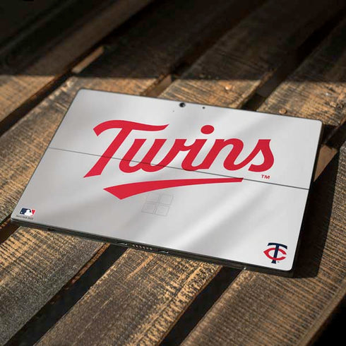 MLB Minnesota Twins Home Jersey Surface Pro 7 Skin