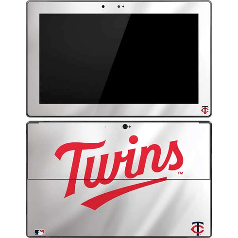 MLB Minnesota Twins Home Jersey Surface Pro Tablet Skin