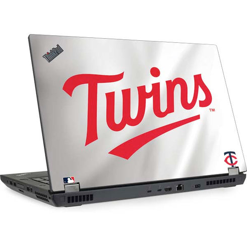 MLB Minnesota Twins Home Jersey Lenovo ThinkPad Skin