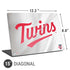 MLB Minnesota Twins Home Jersey Universal Laptop 15in (12.2 x 8.8in) Skin