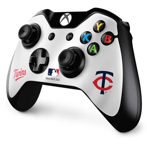 MLB Minnesota Twins Home Jersey Xbox One Controller Skin