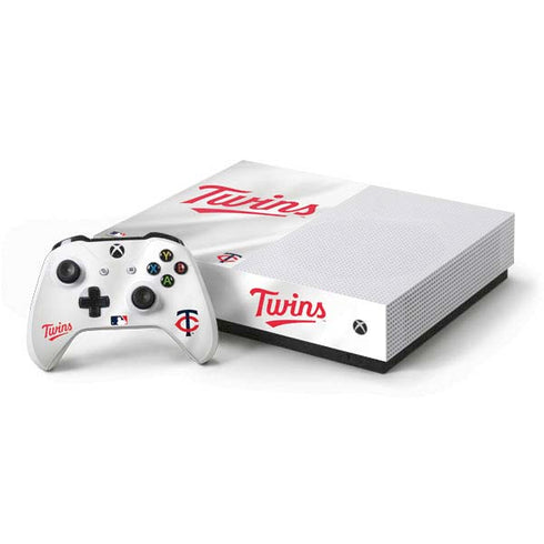 MLB Minnesota Twins Home Jersey Xbox One S All-Digital Edition Bundle Skin