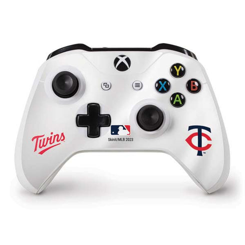 MLB Minnesota Twins Home Jersey Xbox One S Controller Skin