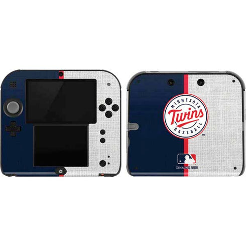 MLB Minnesota Twins Split Nintendo 2DS Skin