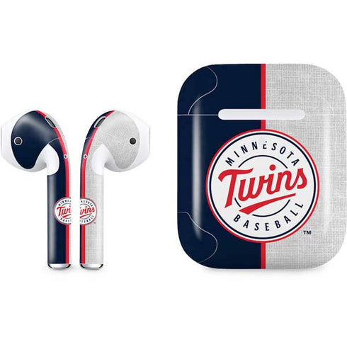 MLB Minnesota Twins Split Apple AirPods 2 Skin