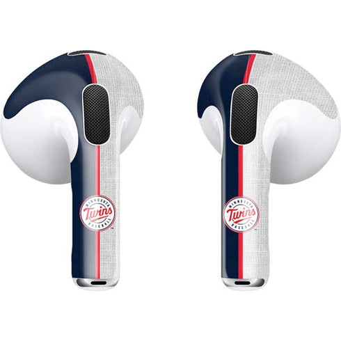 MLB Minnesota Twins Split Apple AirPods (3rd Gen 2021) Skin