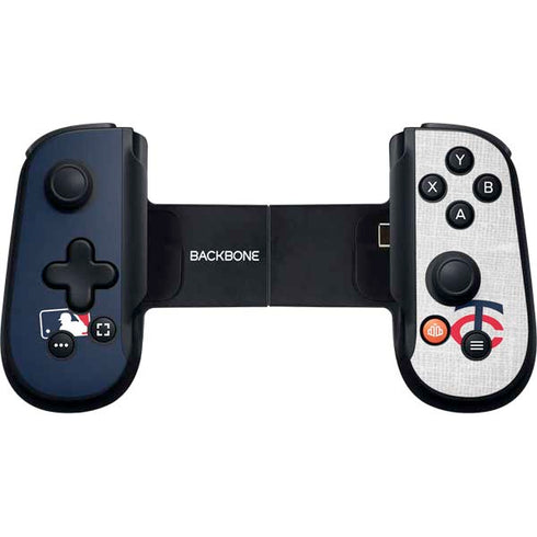 MLB Minnesota Twins Split Backbone One for iPhone Game Controller Skin