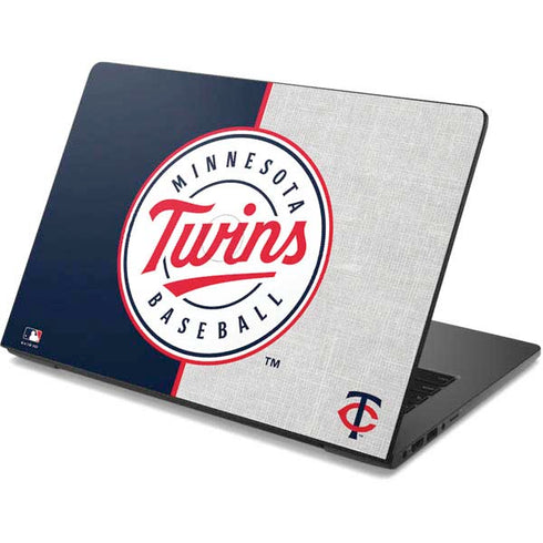 MLB Minnesota Twins Split Dell Chromebook Skin