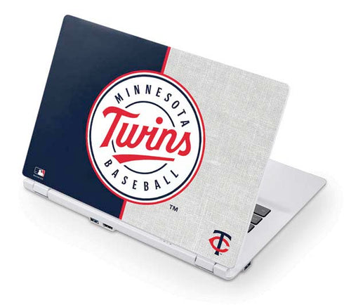 MLB Minnesota Twins Split Acer Chromebook Skin
