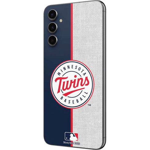 MLB Minnesota Twins Split Galaxy A14 5G Skin