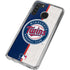 MLB Minnesota Twins Split Galaxy A21 Clear Case