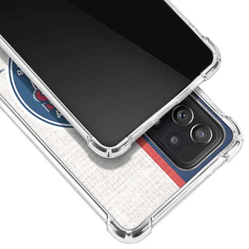 MLB Minnesota Twins Split Galaxy A52 5G Clear Case