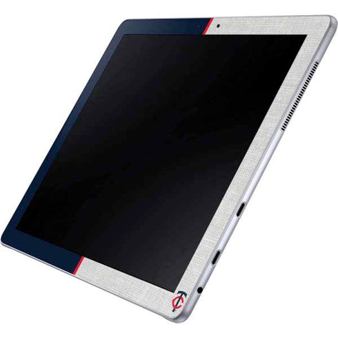 MLB Minnesota Twins Split Galaxy Book 12in Skin