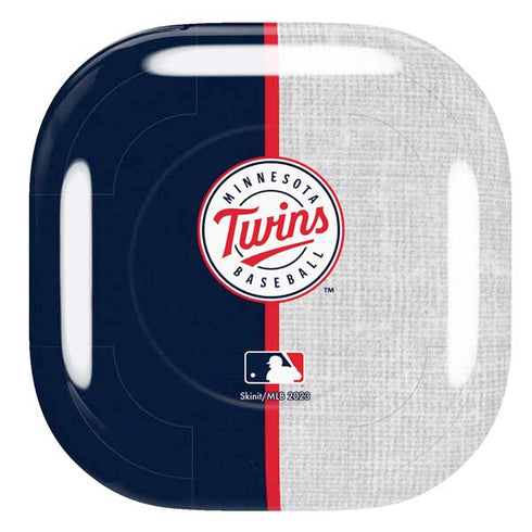 MLB Minnesota Twins Split Galaxy Buds Live Skin