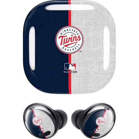 MLB Minnesota Twins Split Galaxy Buds Pro Skin